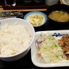 Matsuya - 朝食。ごはんは特盛。ごはんおかわりも無料です