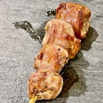 焼鳥 せきね - 砂肝　ころころで強い弾力がありとてもジューシーです