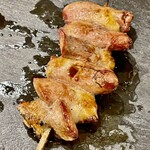焼鳥 せきね - こんなジューシーなハツってなかなかない
