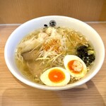 Hirugao - ■塩ラーメン ひるがお盛り ￥1.240