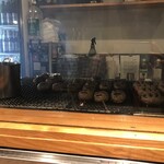 焼き肉屋のハンバーグ あみや - 料理写真:焼き場