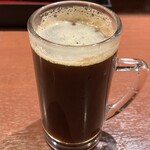 Itaria nbaru biita - ホットコーヒー(ランチサービスで@200円)