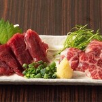 正宗熊本直送特上等馬肉刺身 (霜降·裡脊)