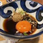 Anti Suteki Tororo Mugi Meshi Ton Rakutei Light - オススメのごまたまポン酢