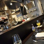 レストラン ラ・フロレゾン・ドゥ・タケウチ - カウンター席