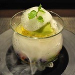 レストラン ラ・フロレゾン・ドゥ・タケウチ - 特製デザート