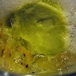 レストラン ラ・フロレゾン・ドゥ・タケウチ - 白ワインのジュレとフルーツのカクテル