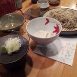 沢庵 - 湯葉蕎麦２０１３，１２