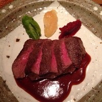 メゾン ド ヴァン 鶉亭 - コースの鹿肉