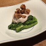 KAN - 柿と菜の花の白和え