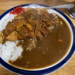 ラーメンなかむら - カツカレー大盛り 750円