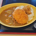 Yudetarou - コロッケカレーができました✨