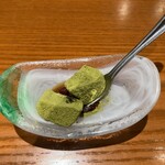 Tsukiji Sushi Sei - デザートの抹茶わらび餅