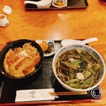 麺処 やま志 - 山菜蕎麦とミニカツ丼