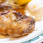 かつれつ四谷たけだ - 2024.1 カキバター焼定食（130g 1,900円）