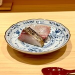 鮓樹 - ●大分産関鯖様(5日熟成)