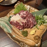 東心斎橋 ほおずき - 馬肉の盛り合わせ