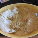 ゆで太郎 - 朝そば"カレー"480円のカレー混ぜたバージョン(2023.12.31)