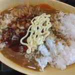 ゆで太郎 - 朝そば"カレー"480円のカレー(2023.12.31)