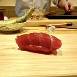 鮓樹 - ○塩釜産赤身漬け様(31日熟成)