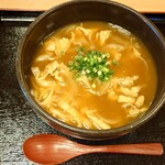 ロテンガーデンカフェ さくら - カレーきしめん￥810