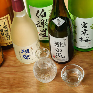 The carefully selected local sake is a must-see! Enjoy your favorite combination with food