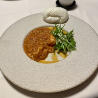 礼華　青鸞居 - 海老チリソースの煮込み