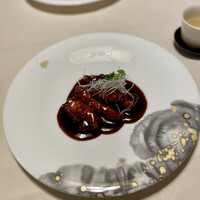 礼華　青鸞居 - 酢豚　黒酢ソース