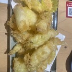 大衆酒場 京橋ホール - ネギの天ぷら