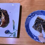 松すし - 魚、海老焼き