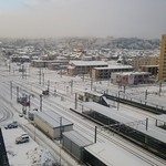 寛文五年堂 - この日の秋田は雪でした。