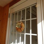 イチコ - 入り口のリースもパン^^