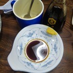 小川下 - 醤油とからし♪準備OK