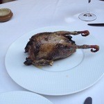 レストラン アラジン - この日のメイン　フランス・ランド産山鳩のロティ　2013-12
