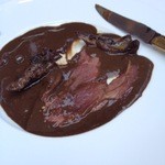 レストラン アラジン - 胸肉焼き加減　2013-12