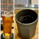 Iriyaki Shimojim Monzen No Daya - 冷たい烏龍茶を注文♪
      最後にほうじ茶をいただきました。