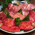 [Special selection] Assortment of 7 kinds of Japanese black beef (1 serving)