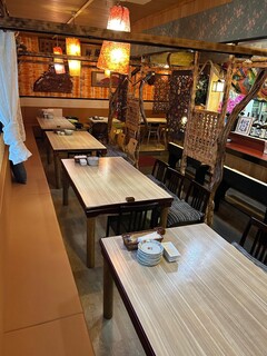 Kubota - 広いテーブルは最大7名様迄ご利用できます。