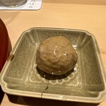 銀座 しのはら - 鶉ミンチの治部煮
