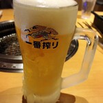 Yakiniku Kingu - キンキンに冷えた生ビール