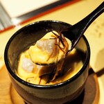 肉懐石 凜然 - 金目鯛の茶碗蒸し