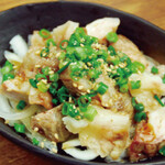 Beef tendon ponzu sauce