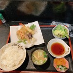 Tenchiyo - 天ぷら定食 940円（税込）