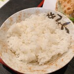 天千代 - 天ぷら定食　ご飯