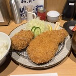 黒豚とんかつ ほり壱 - アベル黒豚　ロース&ヒレカツ定食