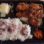 ふる里のけむり - からあげ弁当￥５００