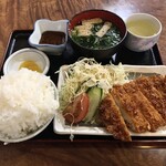 阿麺房 - ◆ とんかつ定食 ¥1000-