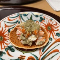 新ばし 笹田 - 噴火湾の香箱蟹  2023年11月