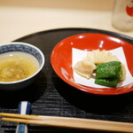 新ばし 星野 - 虎魚の素揚げ 2023年6月