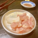 Taishuu Horumon Yakiniku Jun - ミノ880円